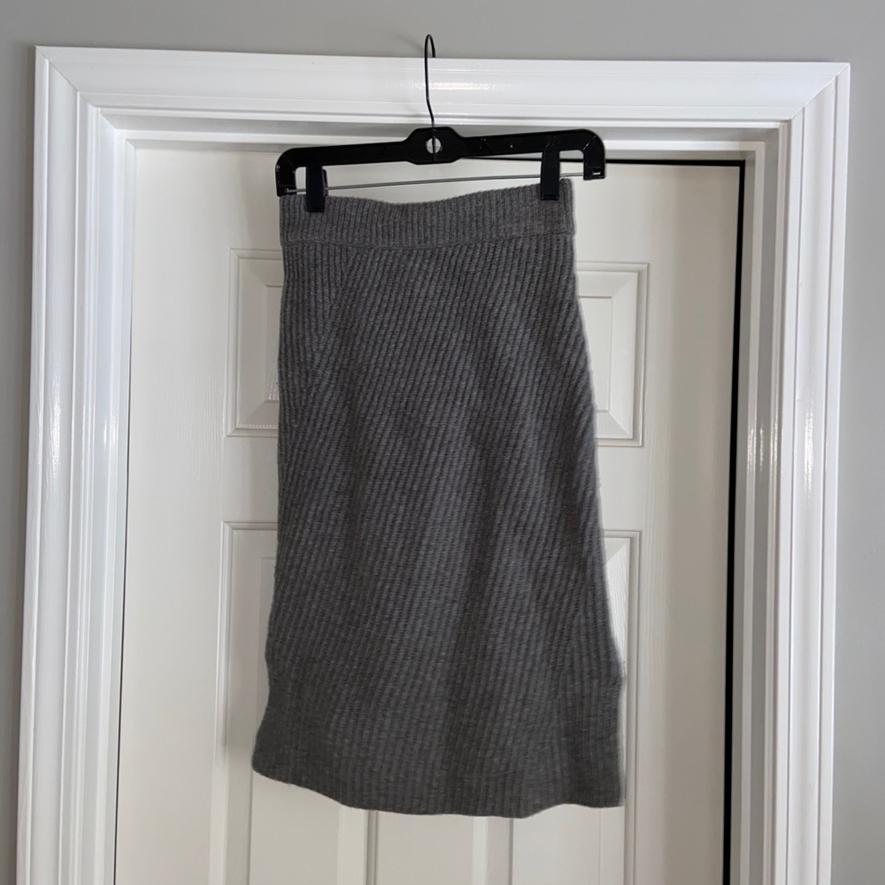 Madewell wool pencil skirt